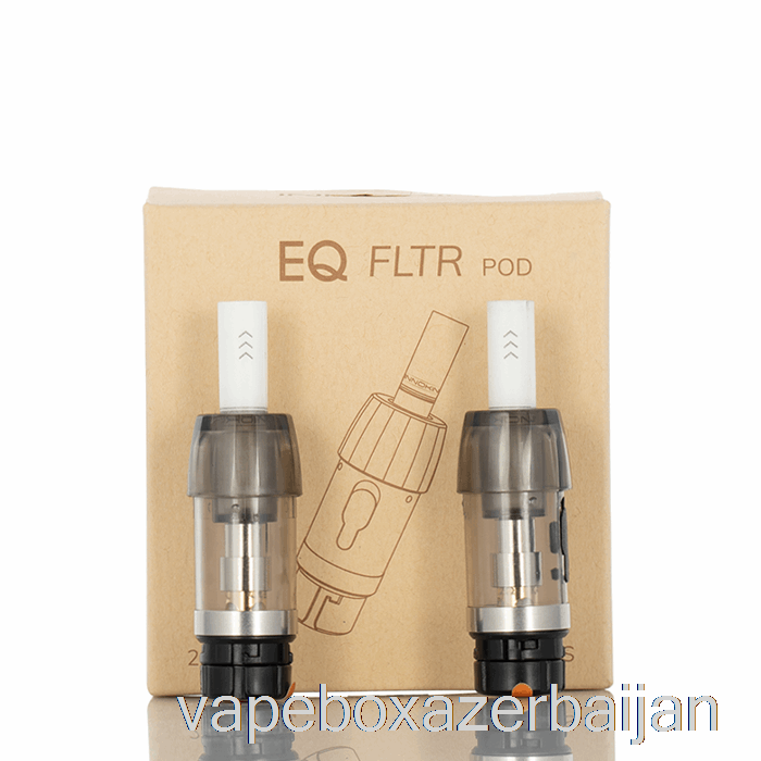 E-Juice Vape Innokin EQ FLTR Replacement Pods EQ-FLTR Pod (Integrated Coil)
